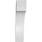 Ekena Millwork 6-in. W x 20-in. D x 28-in. H Legacy Architectural Grade PVC Knee Brace BRCP06X20X28LEC - alternate 5